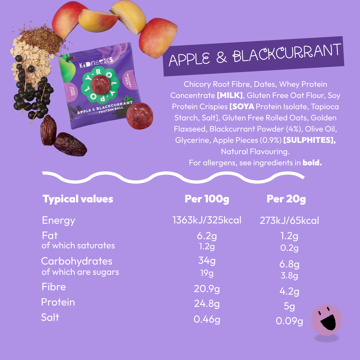 Variety Pack nutritional information